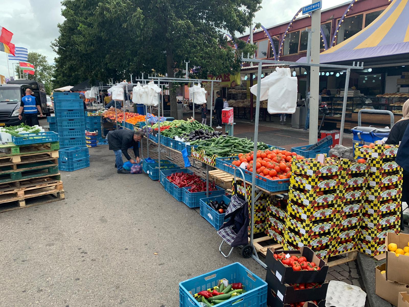 versmarkt buiten