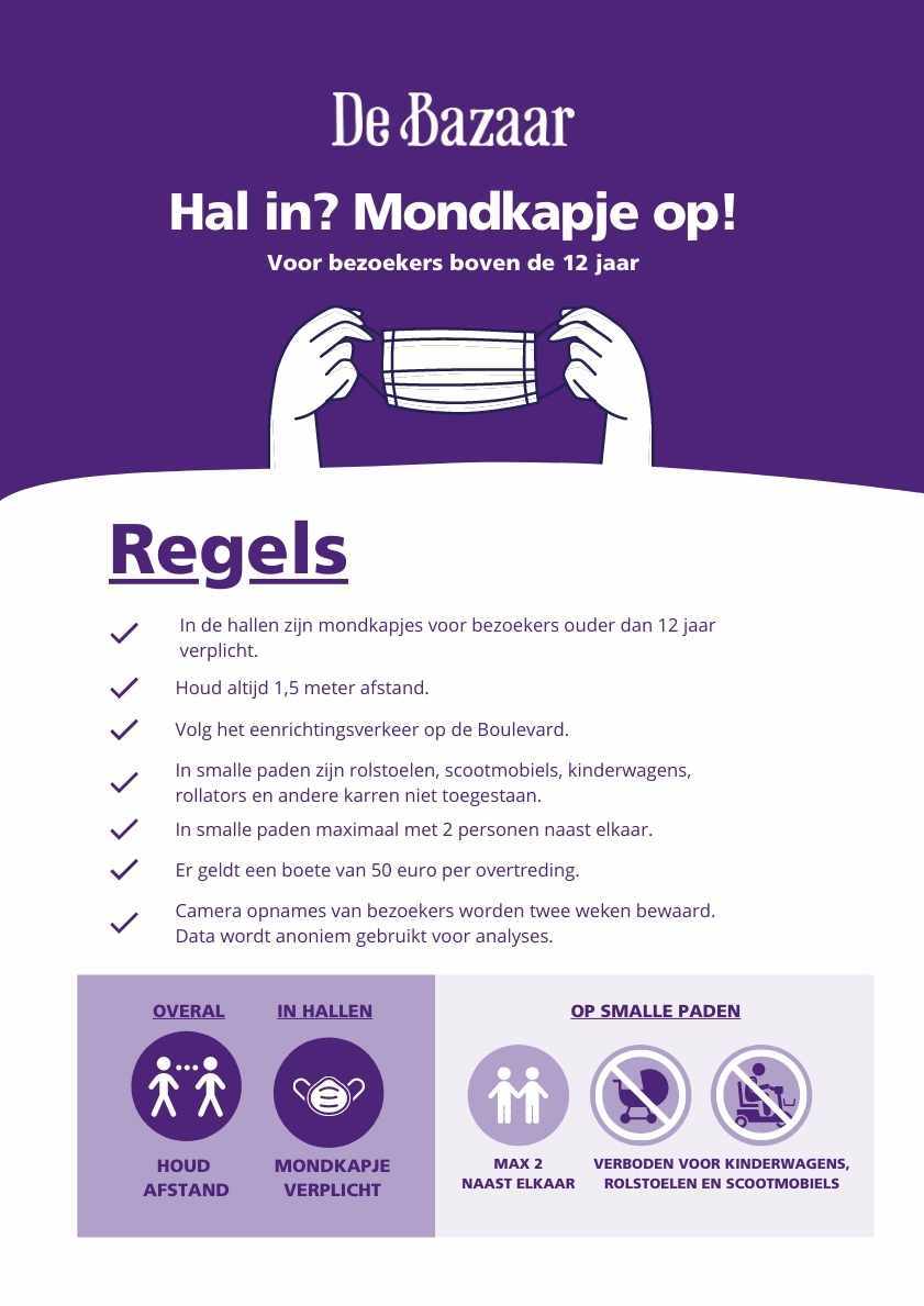 A0 poster huisregels