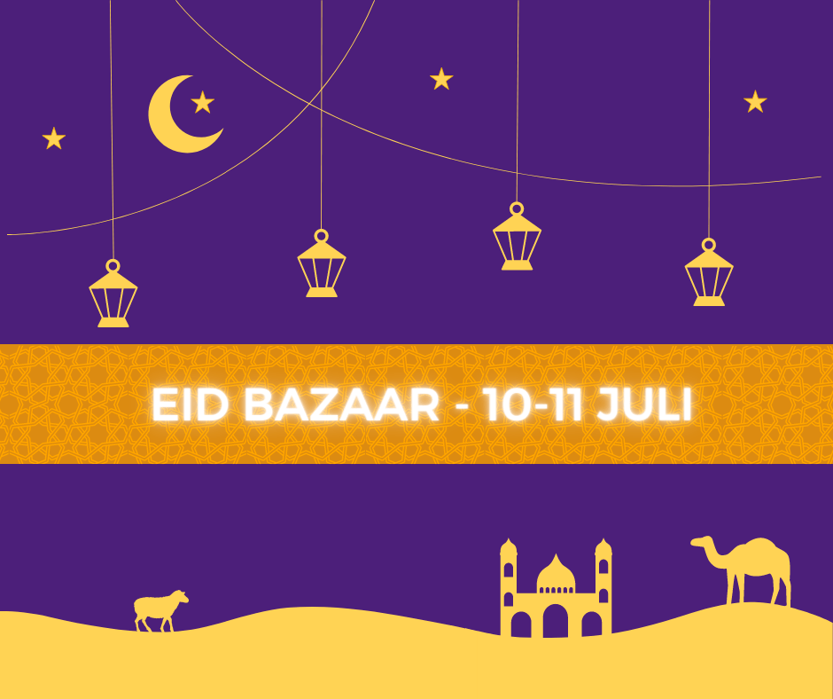Eid Bazaar met Offerfeest artikelen