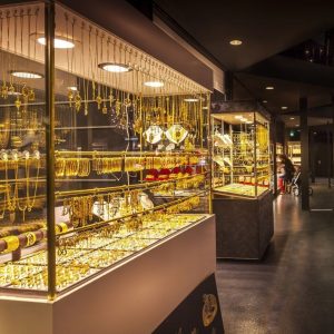kerst op de bazaar goud