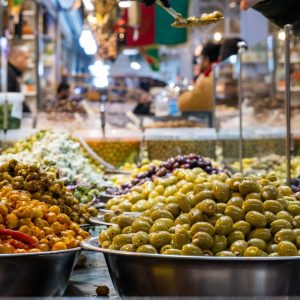 kerst op de bazaar hapjes