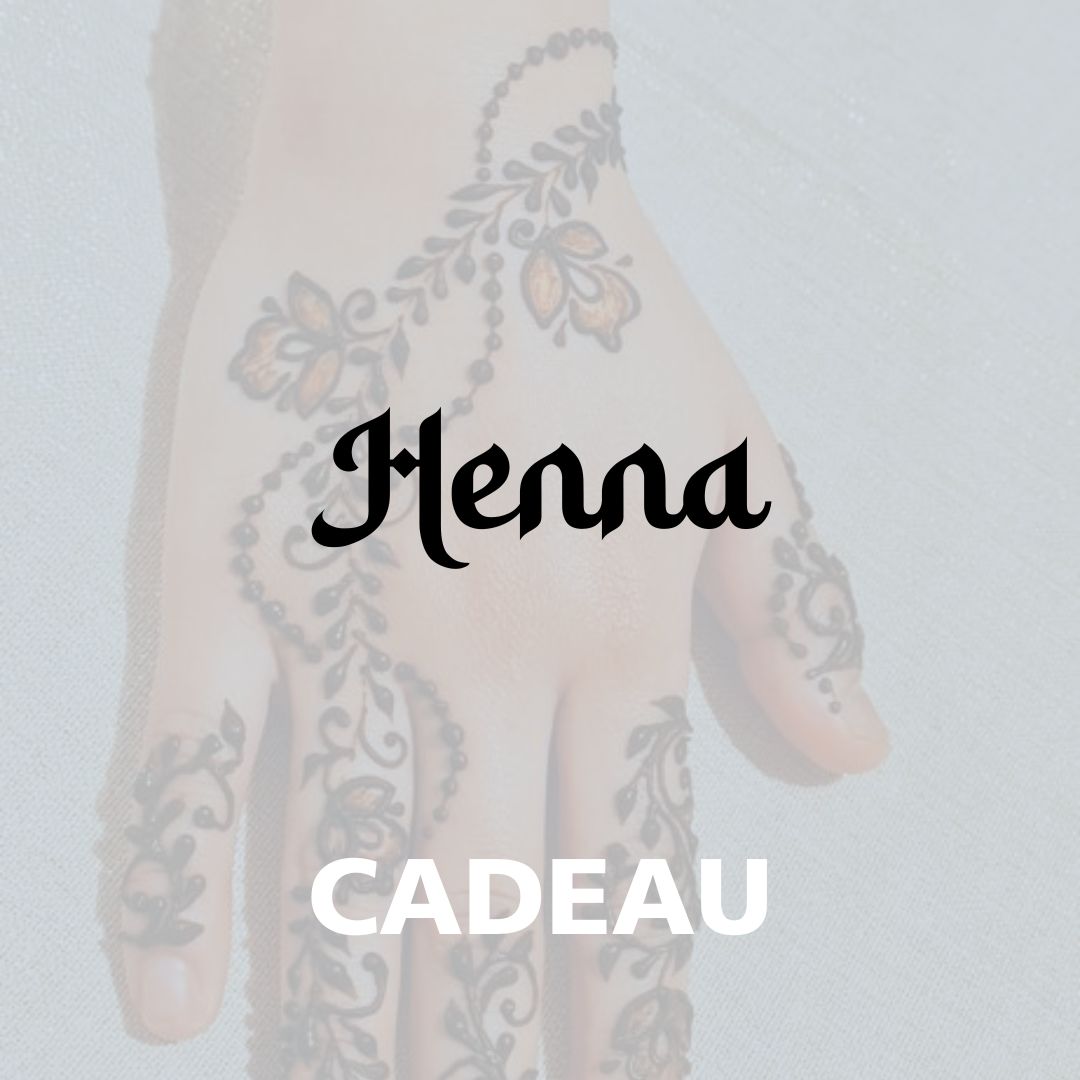 henna cadeau van de bazaar